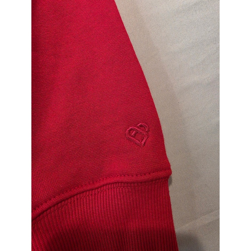 Colosseum Rutgers Scarlet Knights Womens L Hoodie Red Black 1/4 Zip COFZ30892S - Picture 9 of 11